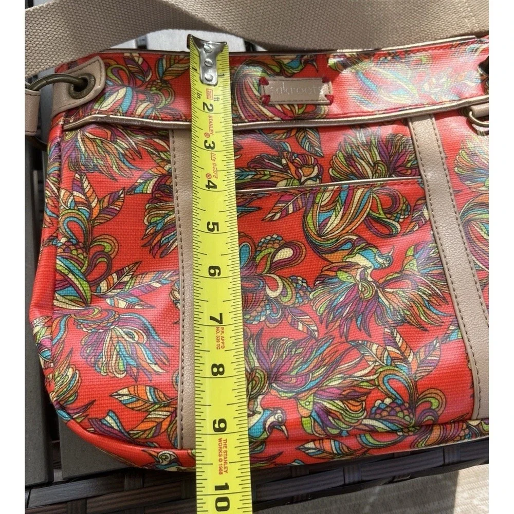 Sakroots Birds‎ of Paradise Crossbody Metro Bag Handbag Boho Festival Purse
